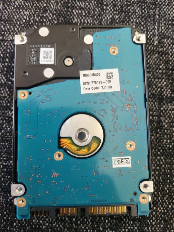 MQ01ABD100, AB01/AX1R2C, HDKEB98H2A02 T, Toshiba 1TB SATA 2.5 Hard Drive - Image 2